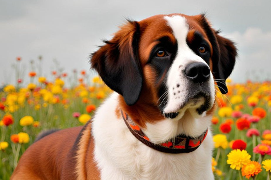 Hundehalsband-extra-breit-neopren-polster-hellbraun-orange-auf-braun-camouflage