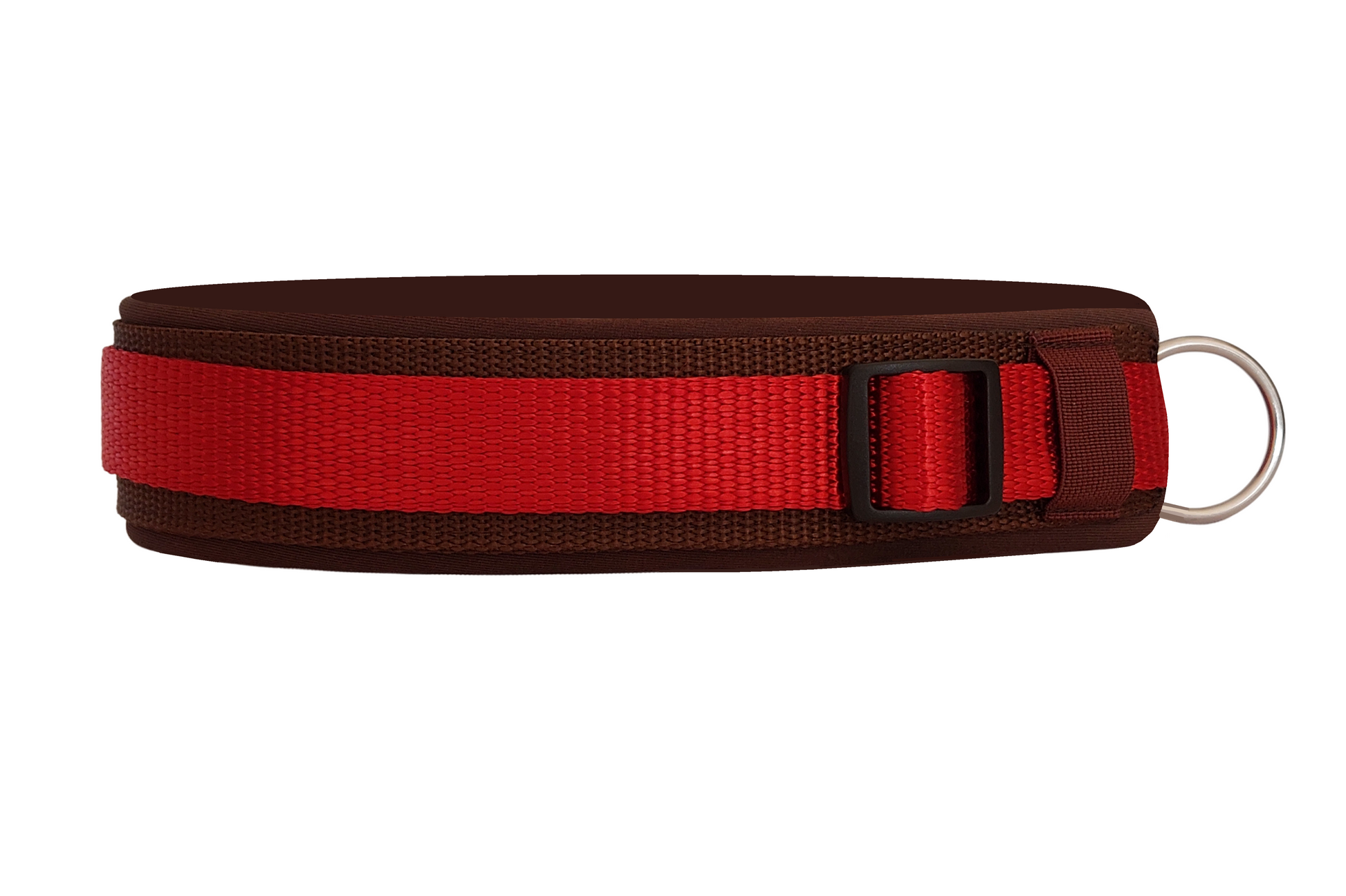 hundehalsband extra-breit neopren-polster zweifarbig