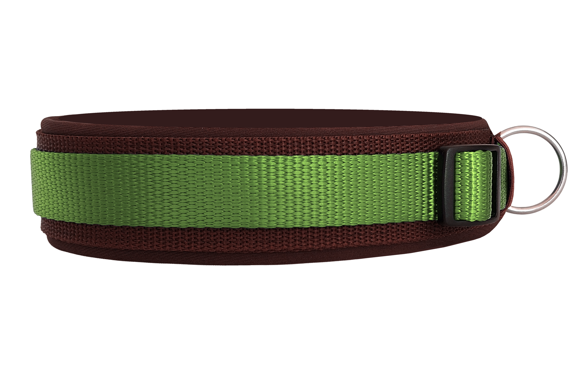 hundehalsband extra-breit neopren-polster zweifarbig