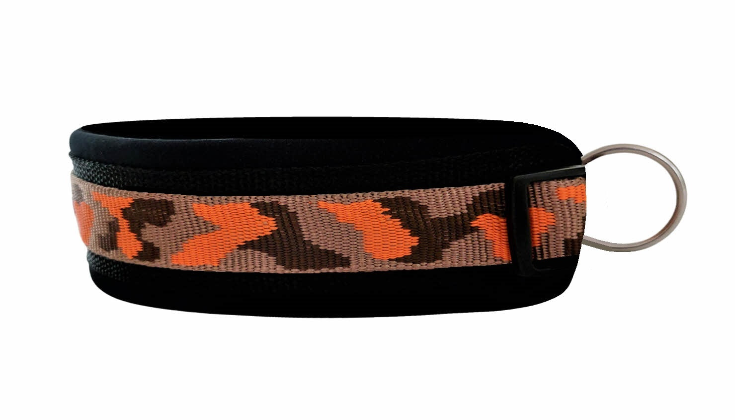 Buntes Hundehalsband extra-breit neopren-polster 