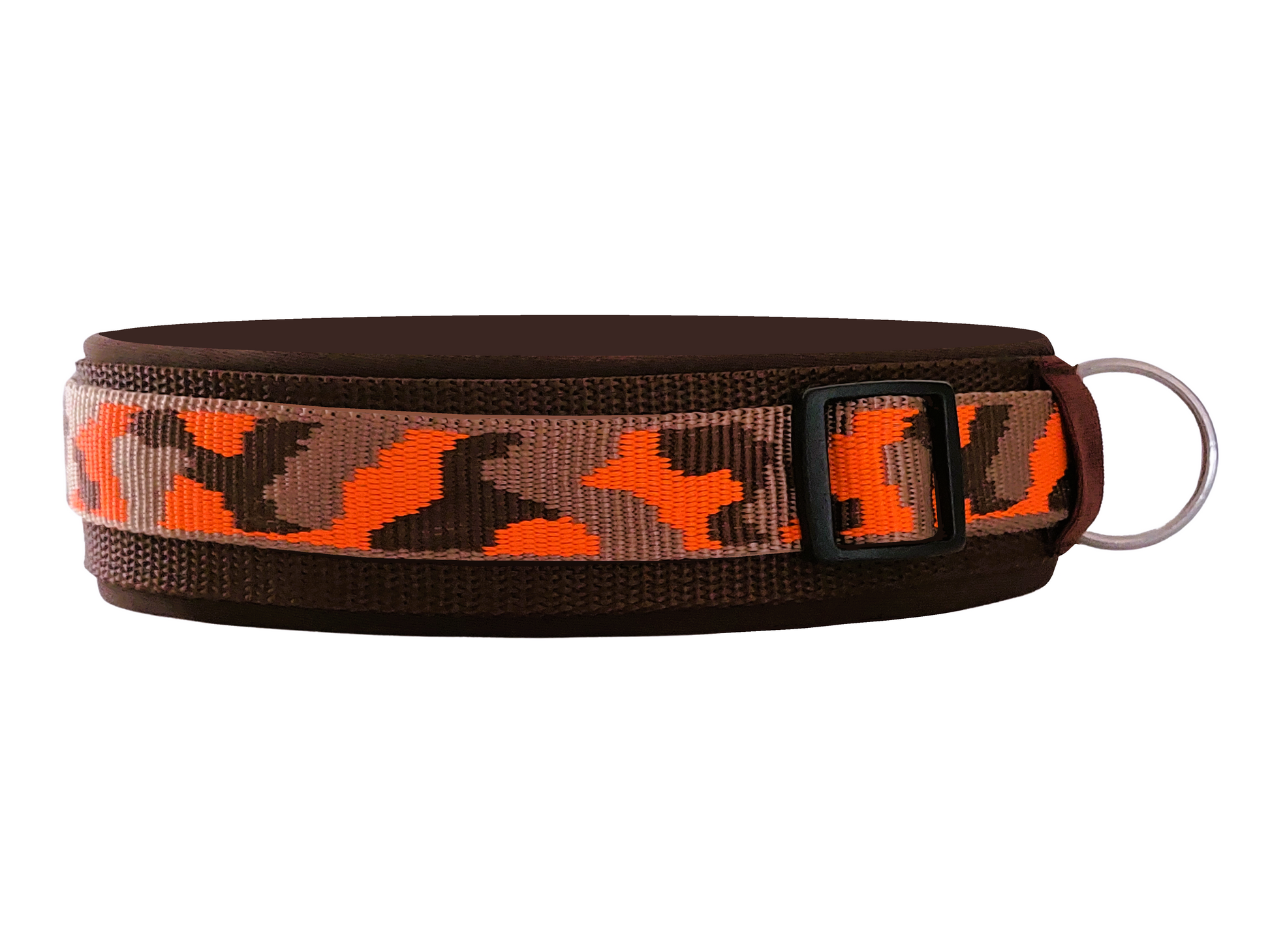 Buntes Hundehalsband extra-breit neopren-polster 