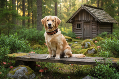hundehalsband-breit-neopren-polster-reflektor-braun-schwarz